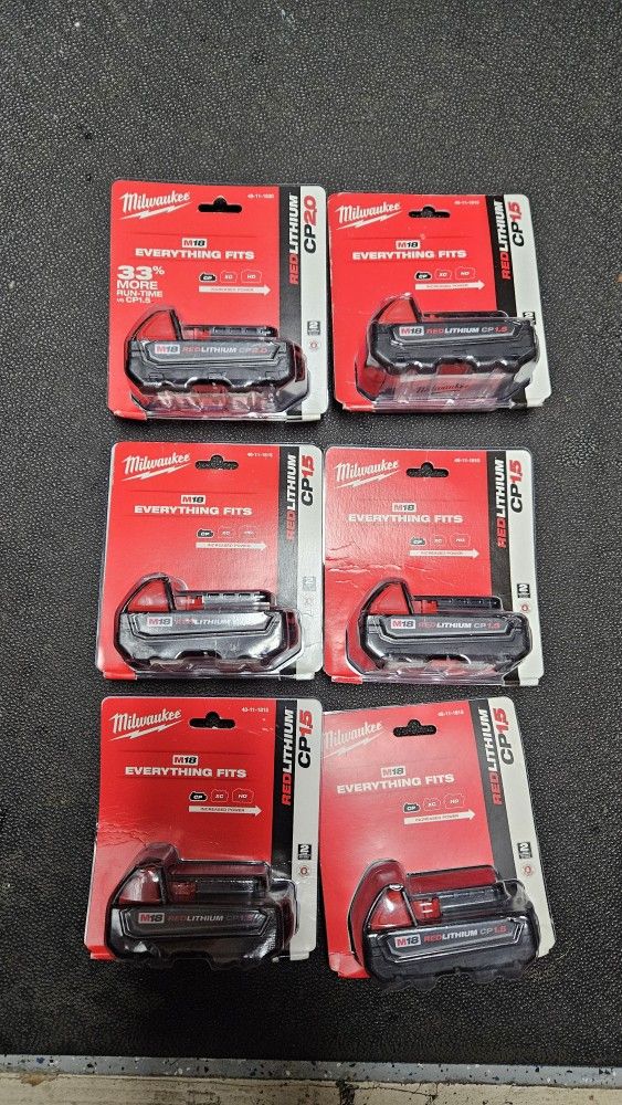 Milwaukee Batteries
