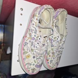 Girl Unicorn Vans Size 1