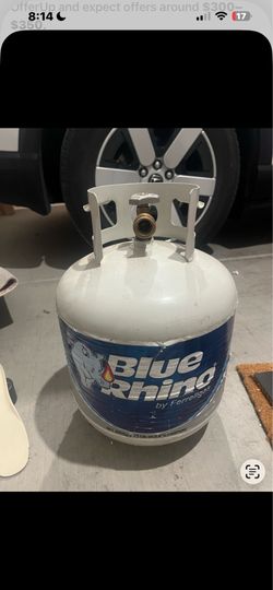 Blue Rhino Propane Tank