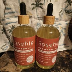 Rosehip All Over Body Oil with Avocado & Rosehip Blend  $8.00 each