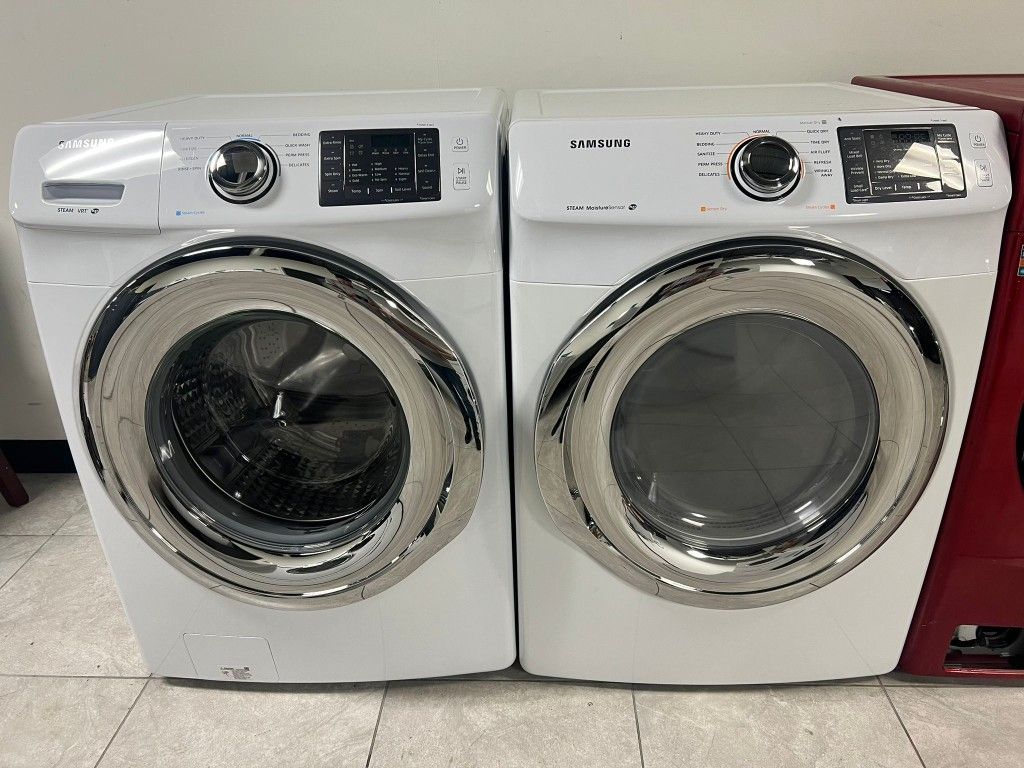 ♨️♨️SAMSUNG SET STEAM WASHER END ELECTRIC DRYER ♨️ 