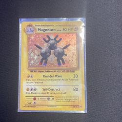 Pokémon Magneton In Japanese’s Rare Card And English 