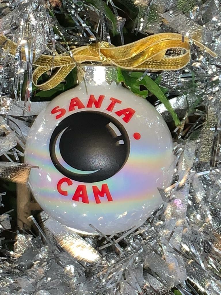 🎅 Santa Cam Ornament 📷