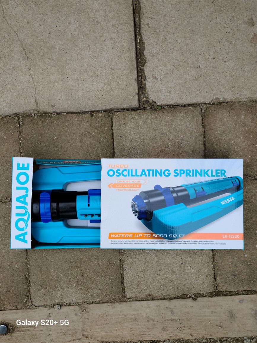 20-,nozzle Turbo Oscillating Sprinkler 