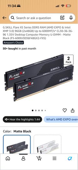 G.Skill Flare X5 DDR5 48x2 96gbRAM Kit