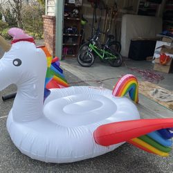 Inflatable Unicorn Float
