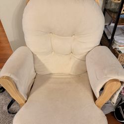 Nursery rocker/Rocking chair with ottoman 