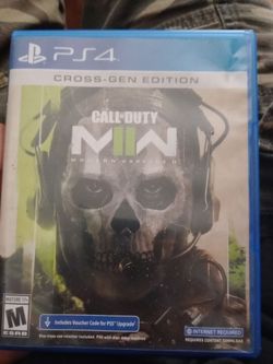 PS4 call of duty modern warfare 2