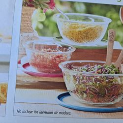 JUEGO DE TRES TAZONES PARA SERVIR PRINCESS HOUSE 🌷 🌻