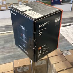 Sony FE 24mm F1.4 GM Lens 