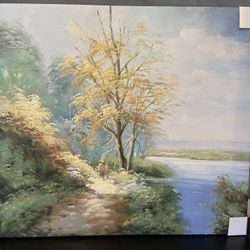 Hand-Painted Oil Painting