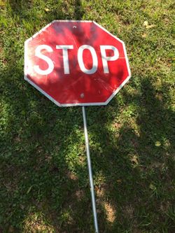 STOP sign