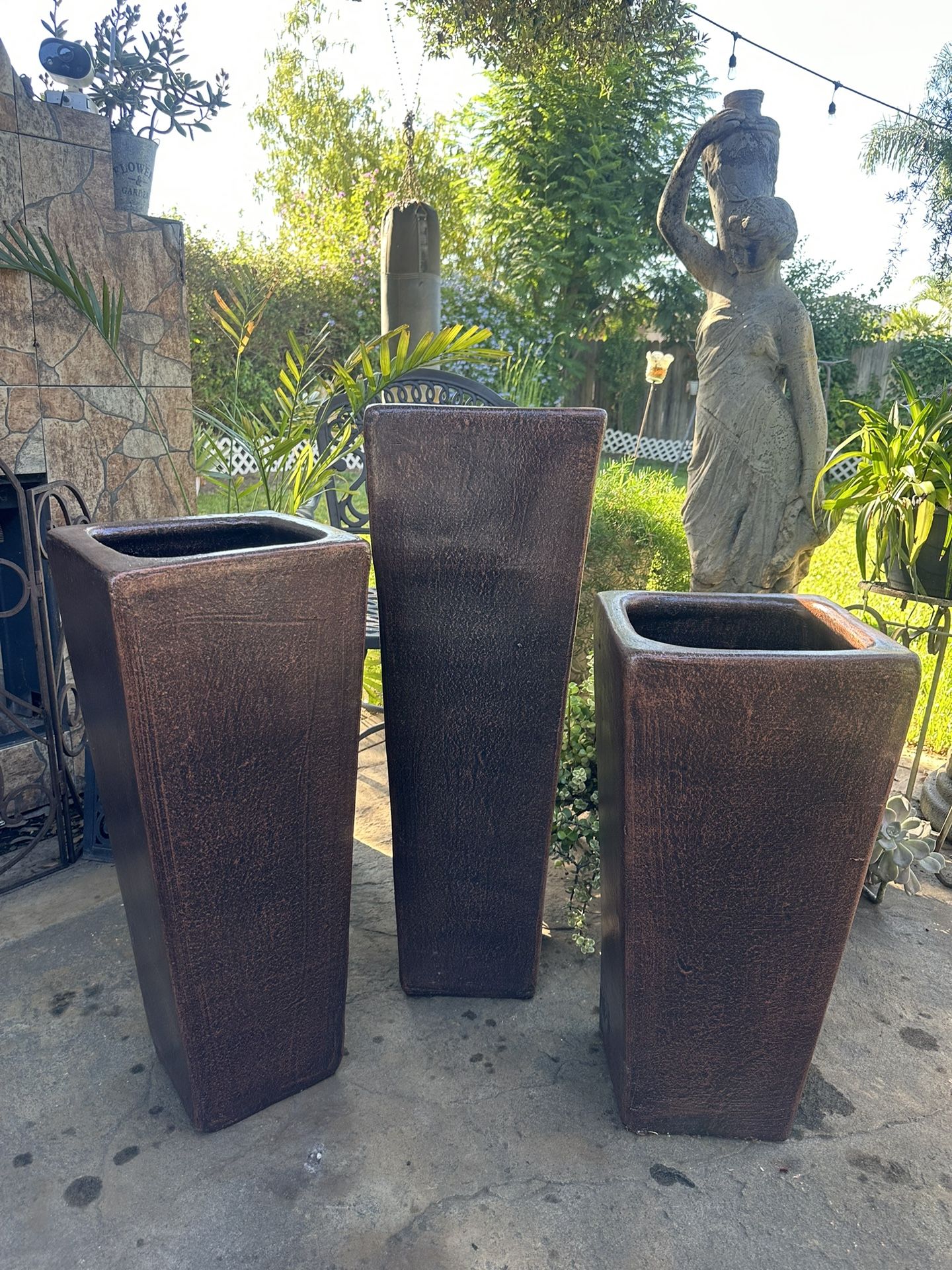 Modern Clay Pots. Macetas Modernas