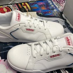 Adidas Roguera 'White Red Navy' Gz7681 Size 5 1/2. ~NEW~