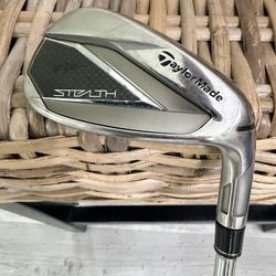 TaylorMade Stealth Pitching Wedge Stiff Flex 