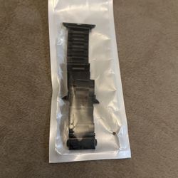 Pulsera Para Apple Watch 42/44/45 Mm Metal Black 