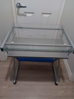 Small space office desk