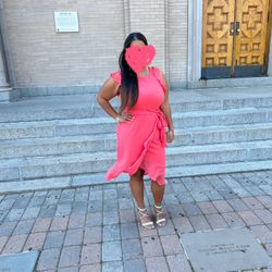 Beautiful Coral Dress