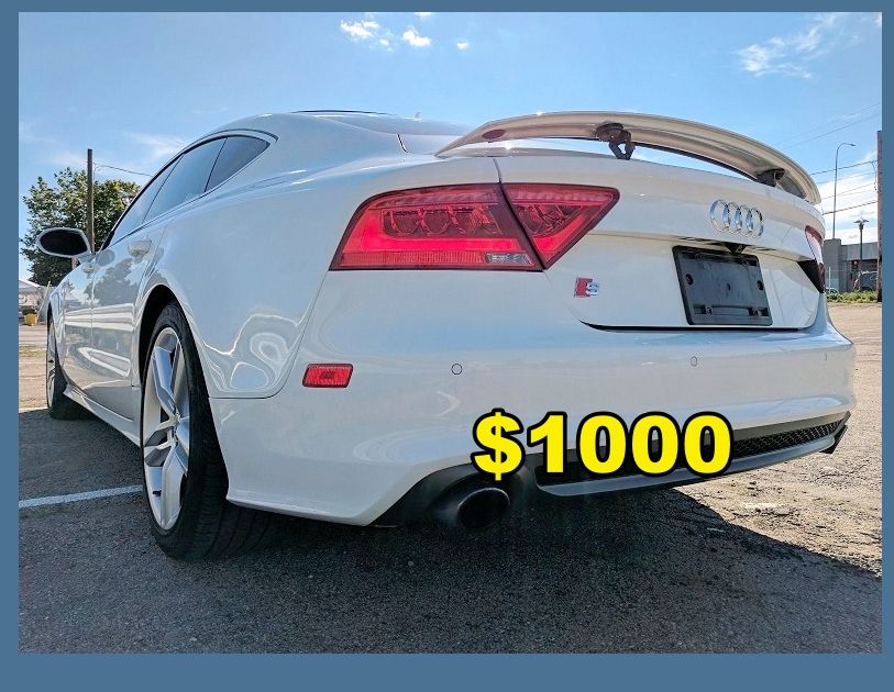 1-owner 2012 Audi A7 One Owner$1000