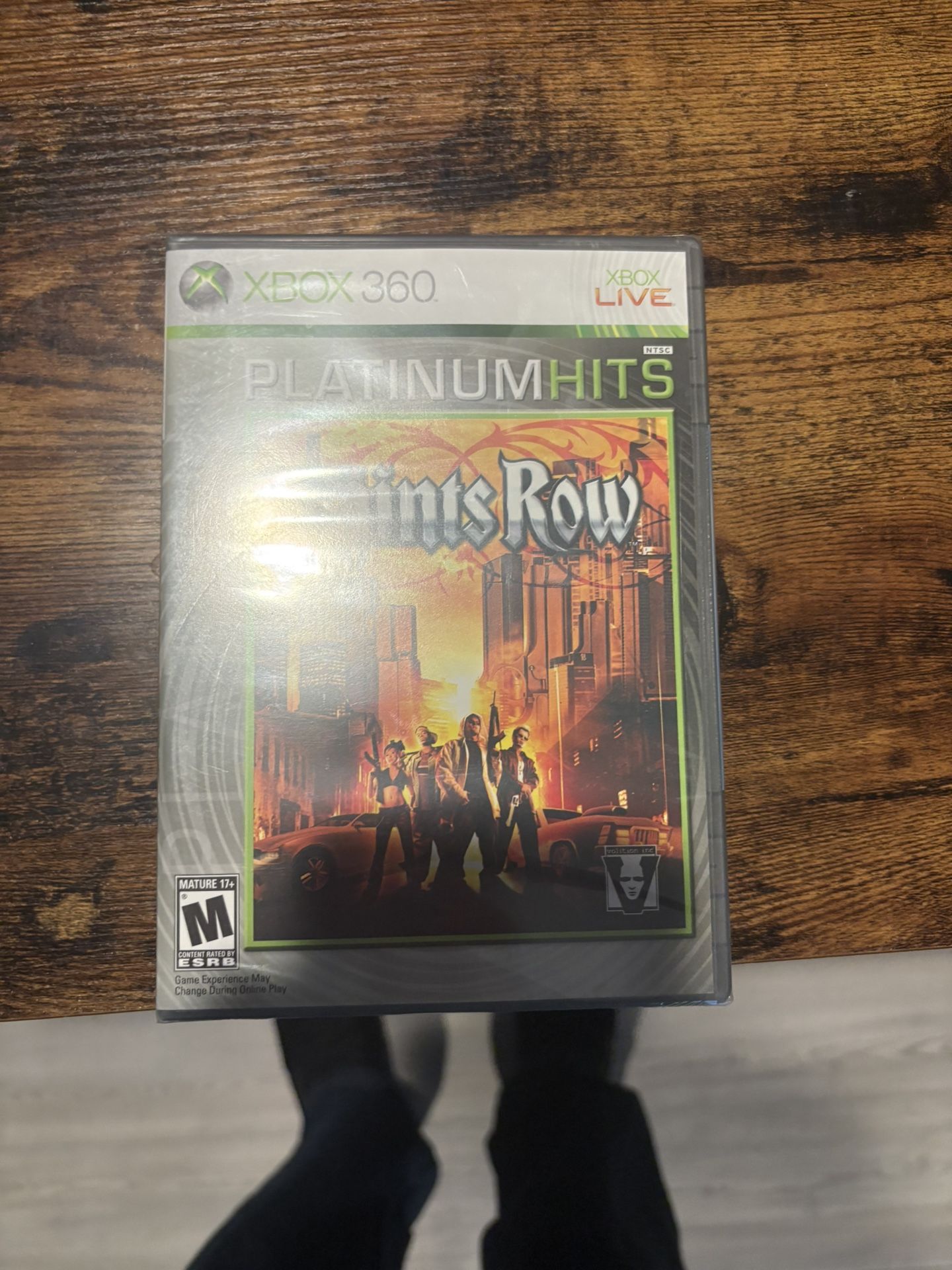 FACTORY SEALED SAINTS ROW PLATINUM HITS