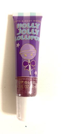 BATH AND BODY WORKS HOLLY JOLLY LOLLIPOP LIP GLOSS/ BRAND NEW