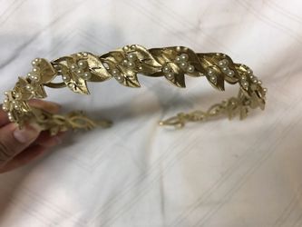 Handmade bridal wedding headband