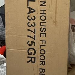 Twin House Floor Bed Grey