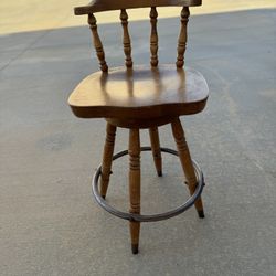 2 Mid Century Barstools 