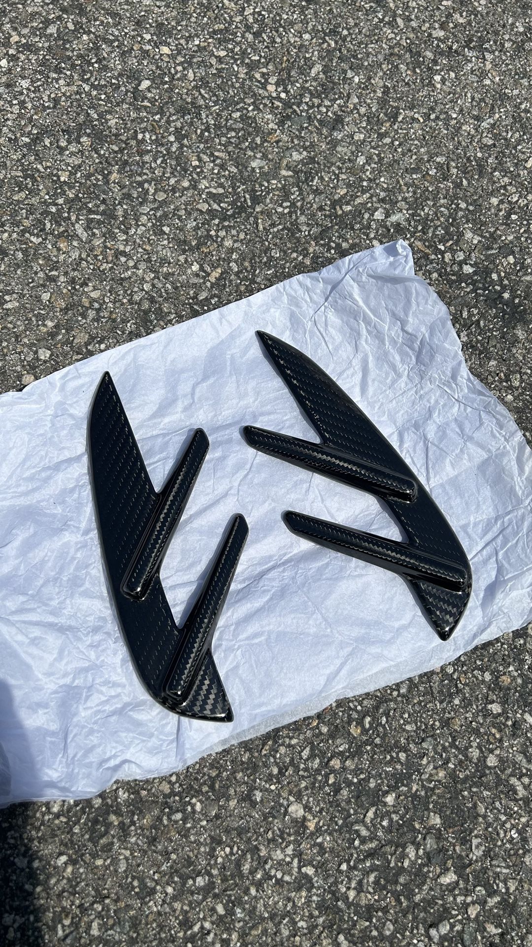 G80 M3 G82 M4 Carbon Fiber Fender Trim Overlay