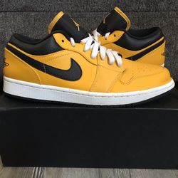 Air Jordan Retro 1 Low University Gold Size 9