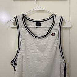 White Champion Crop Top Size S