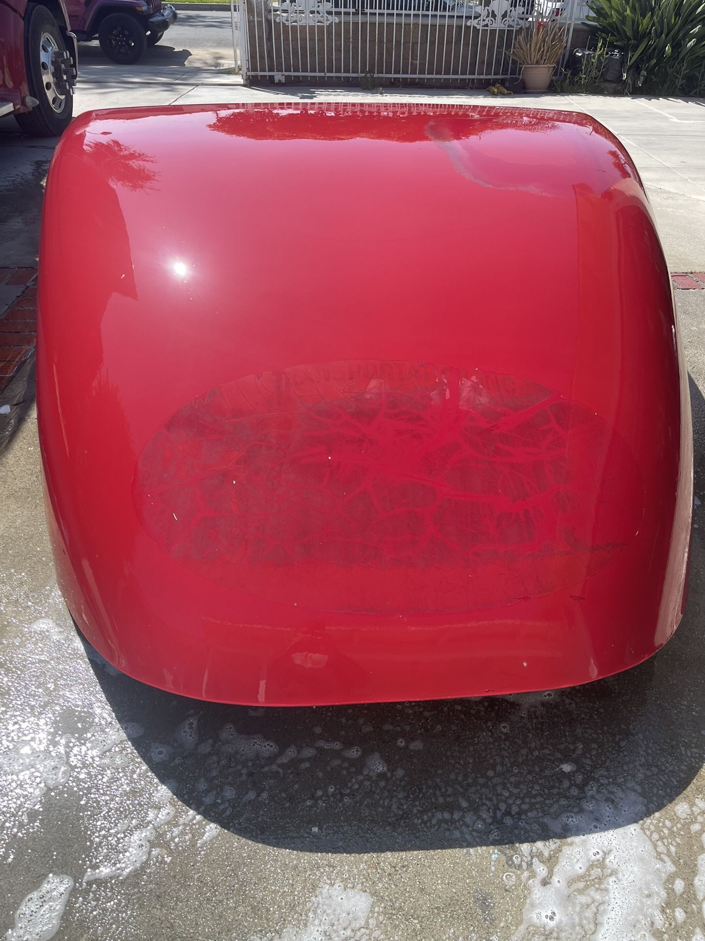 PETERBILT 2012 model 386 FAIRING WIND DEFLECTOR ROOF