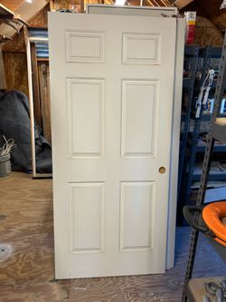 36 x 80 six panel textured doors