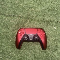 Red Ps5 Controller