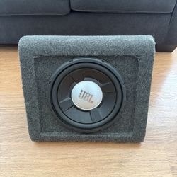JBL 12” Subwoofer and Alpine amp