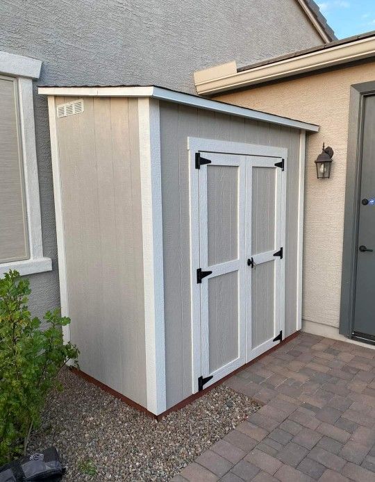 4 By 8 Lean-to Shed