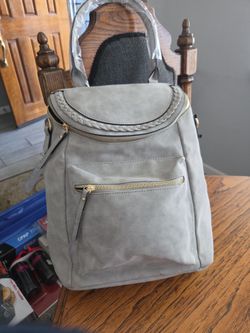 Bolsa ploma estilo mochila