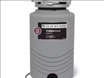 Open Box 1/2 hp. Continuous Feed Garbage Disposal with Power Cord