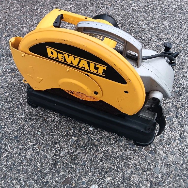 DeWalt DW871 15amp Chop Cut-Off Hot Saw(New with 14in Abrasive Blade) Many Other Tools. For Pick Up Fremont Seattle. No Low Ball Offers /Trades