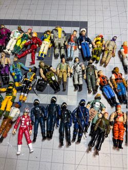 Gi Joe vintage 48 figures