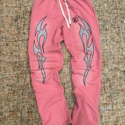 Pink Hell Star Sweatpants 