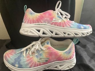 Tie Dye Women & Youth Shoes Sketchers Heely’s