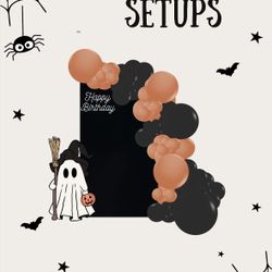 Halloween balloons 