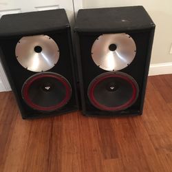 15 inches Cerwin Vega  Speakers 