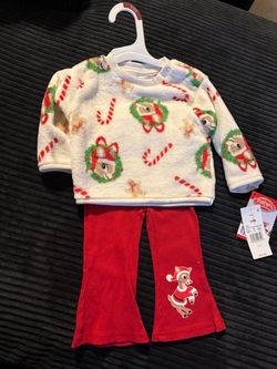 Rudolph Reindeer Christmas Set- 3-6 Months