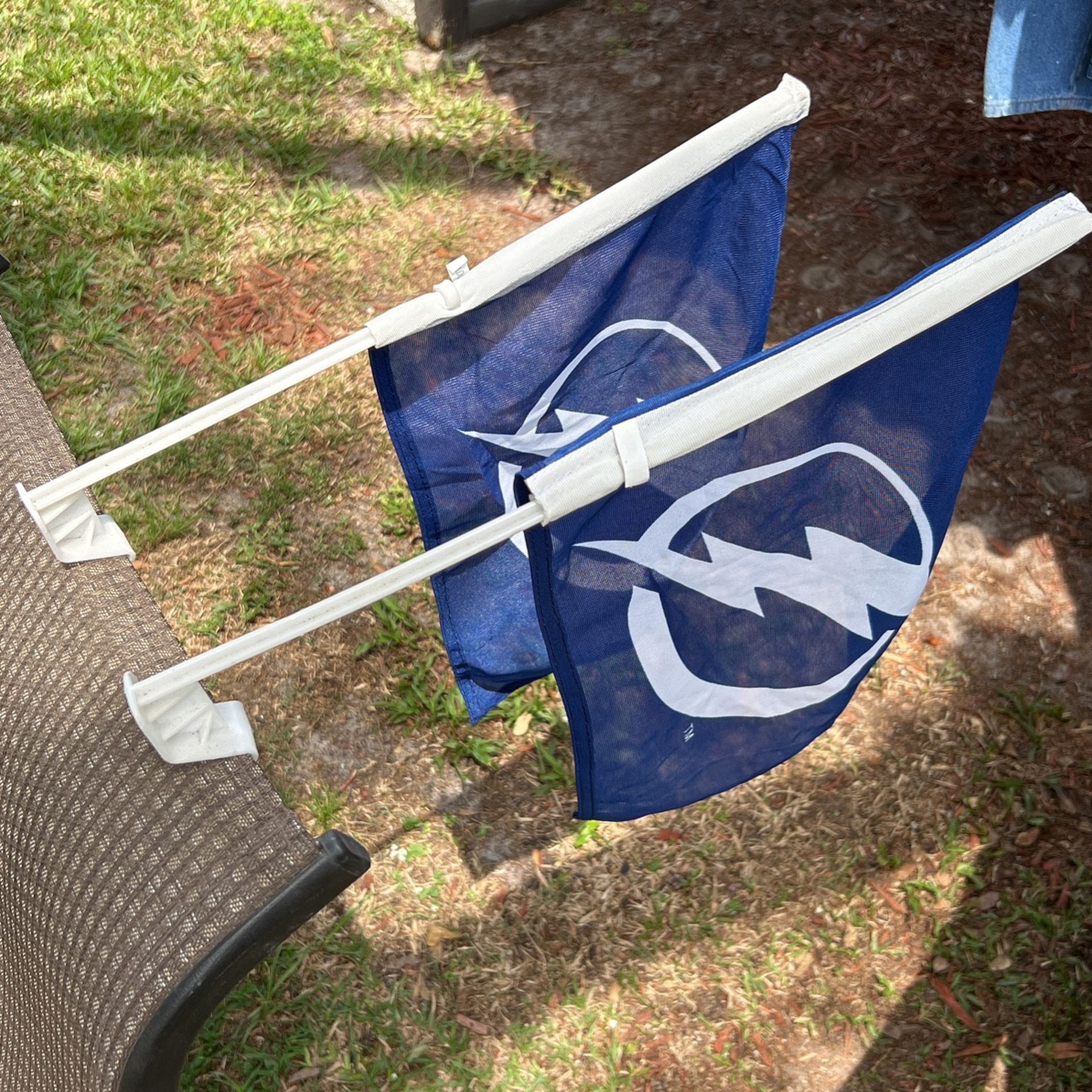 Tampa Bay Lightning Window Flags