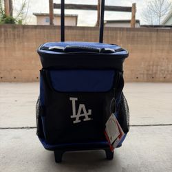 NWT Dodgers Rolling Cooler Backpack