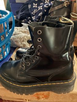 Doc Martin’s Jadon platform, leather boots