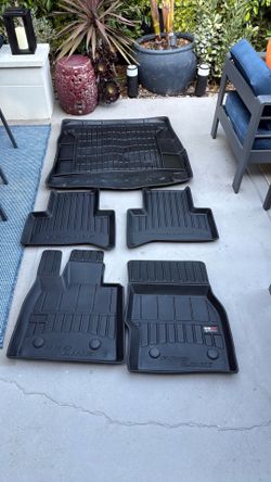 2017-2026 Alfa Romeo Stelvio premium floor mat liners all weather heavy duty