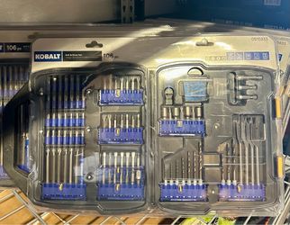 Kobalt 106-Piece Drill & Drive Bit Set Model 0515933